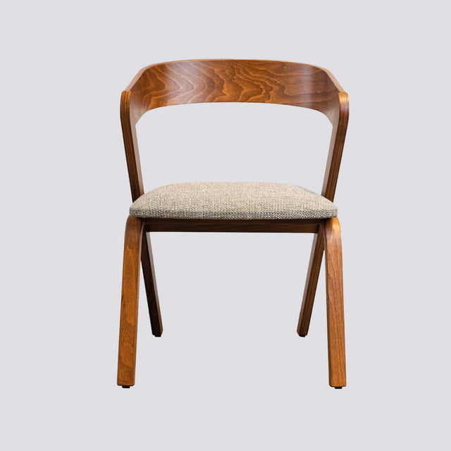 Vals 01 Sandalye Açık Ceviz