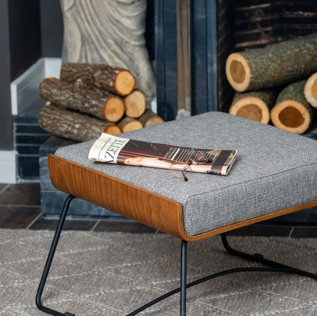 Wings Wood Plus Pouf