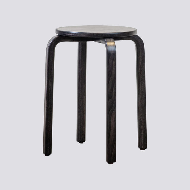 KYS Stool Transparent Black