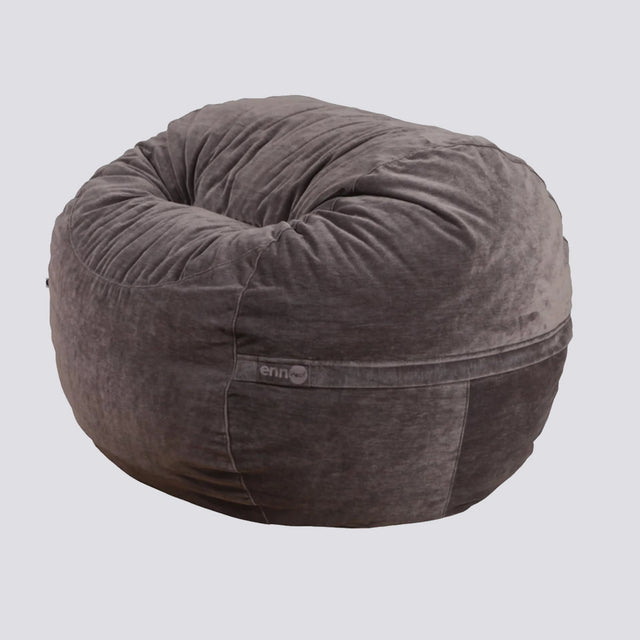 enn Pouf Medium - Saf Gri
