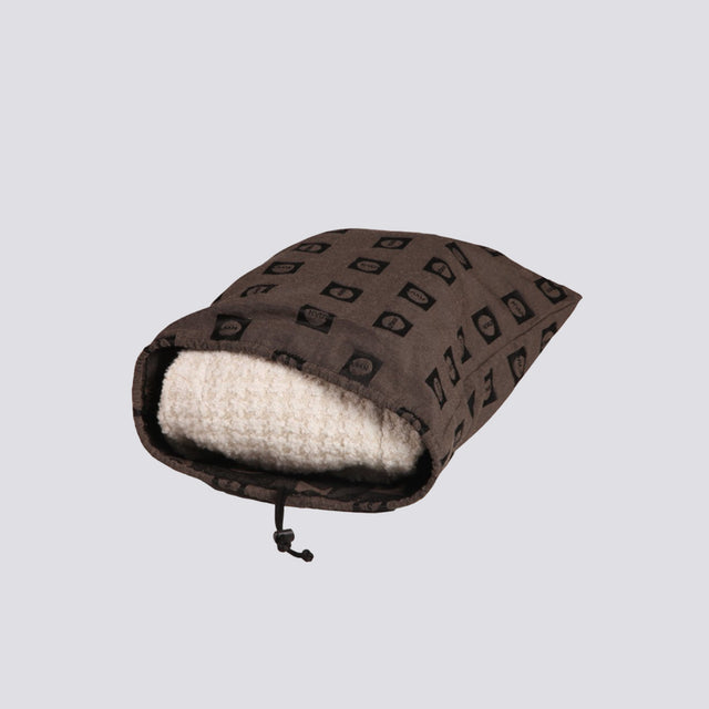 enn Pouf Medium Kılıf - Kar Beyazı