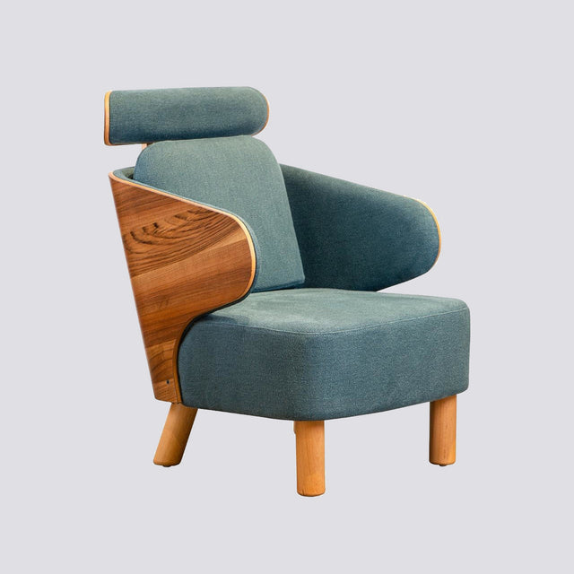 Aztec Klapalı Berjer Açık Ceviz