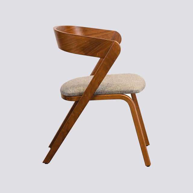 Vals 01 Sandalye Açık Ceviz