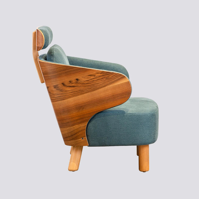 Aztec Klapalı Berjer Açık Ceviz