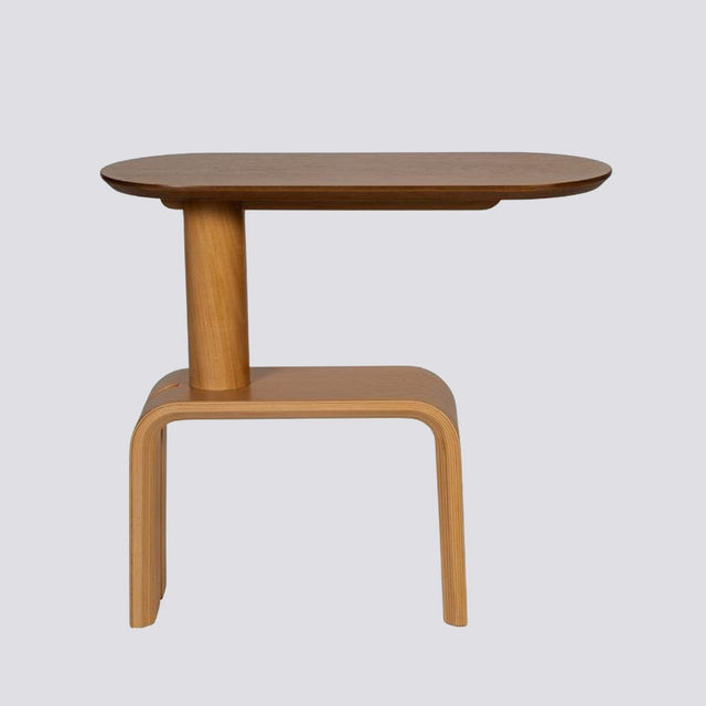 Cross Side Table Natural