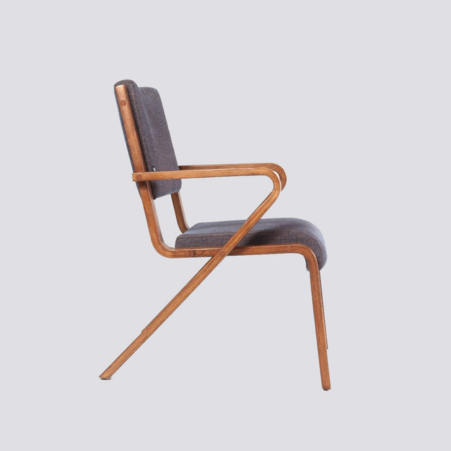 Sofaline 2P Kolçaklı Sandalye Açık Ceviz