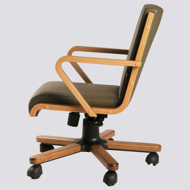 Ceviz Sofaline Ofis Çalışma Sandalyesi