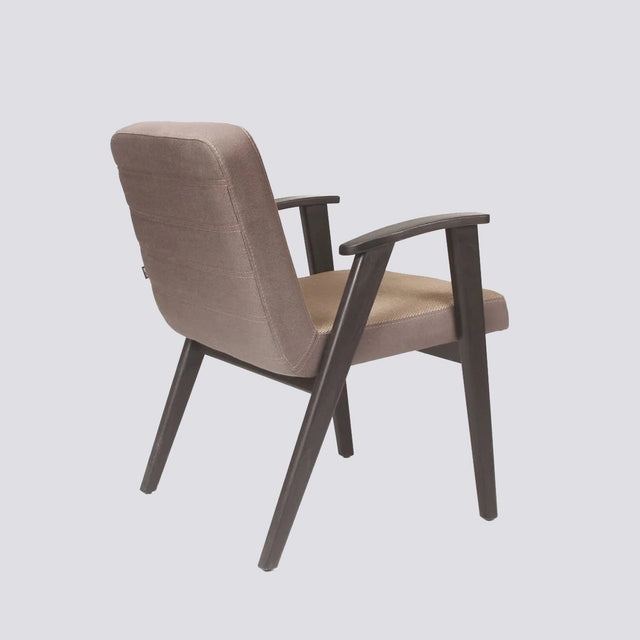 Agod Kolçaklı Sandalye Saydam Siyah