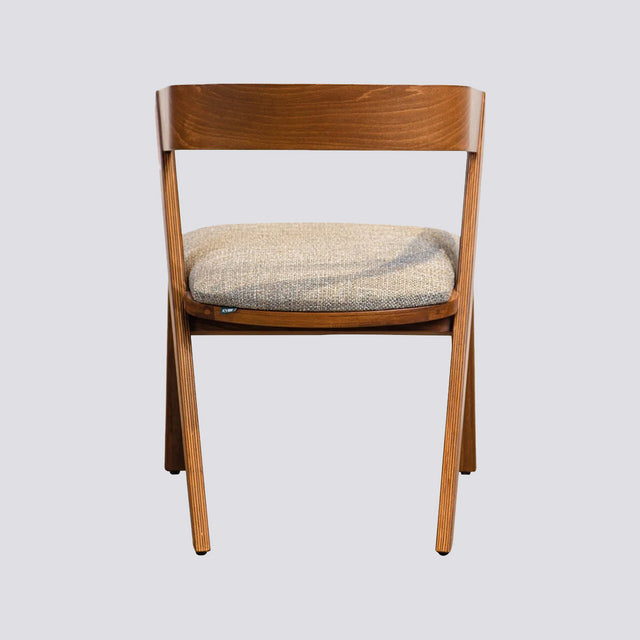 Vals 01 Sandalye Açık Ceviz