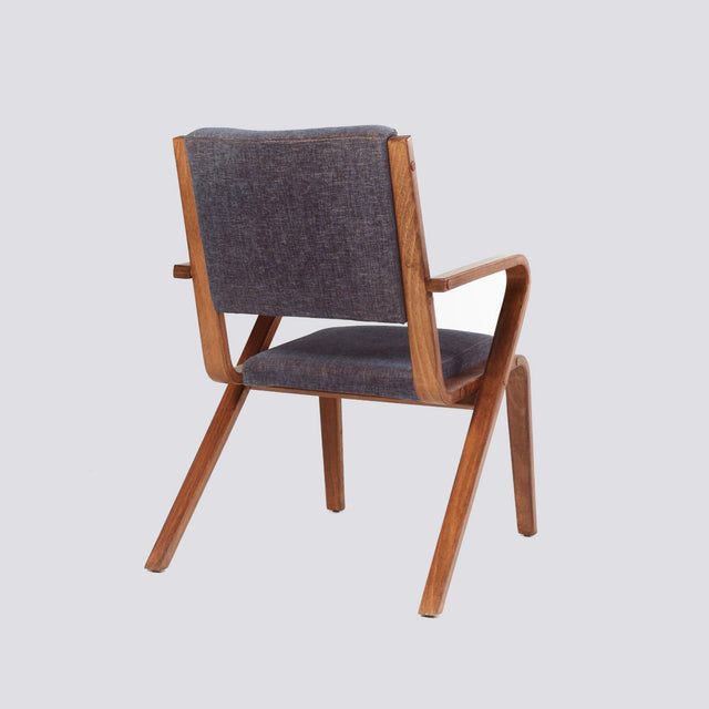 Sofaline 2P Kolçaklı Sandalye Açık Ceviz