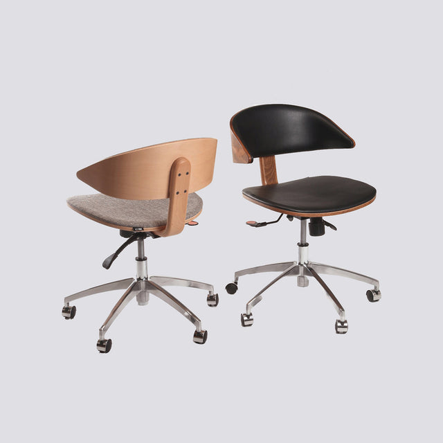 Fila Study Chair Light Walnut