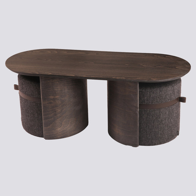 Kanguru Sehpa+2 Puf Takım