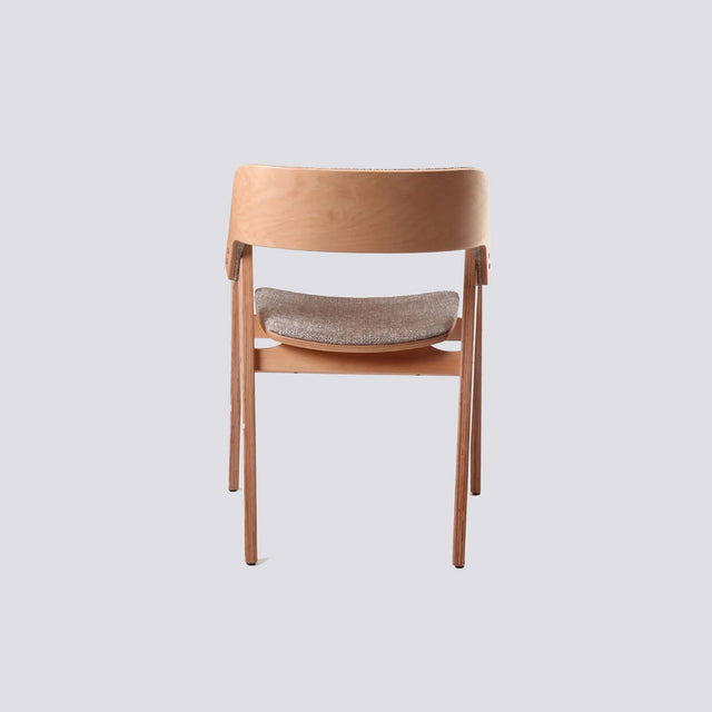 Nest Back Transparent Black Body Light Walnut