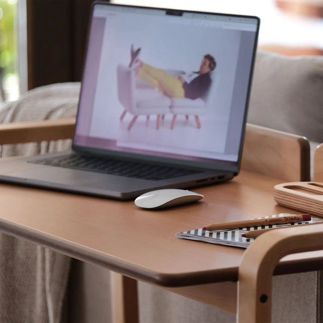 de'M Study Desk Natural