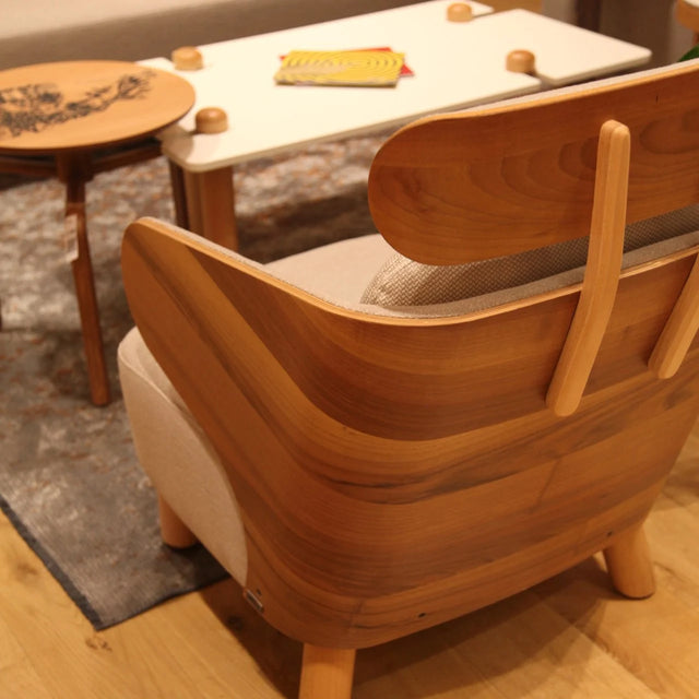 Aztec Klapalı Berjer Naturel