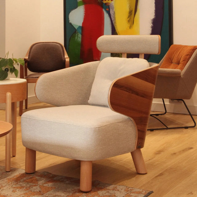 Aztec Klapalı Berjer Naturel