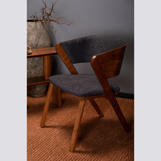 Vals 04 Sandalye Amerikan Ceviz