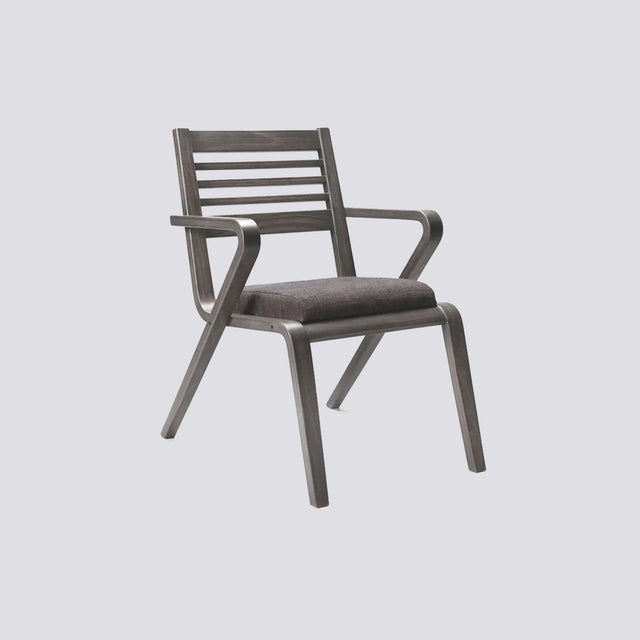 Sofaline Garden Armrest Chair Kubi Gray
