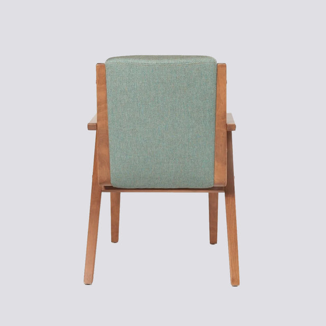 Sofaline Armrest Chair Light Walnut