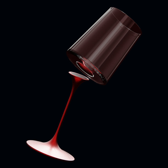 Split Glass - Sap- Kırmızı