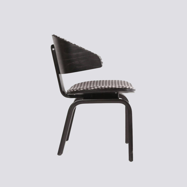 Fila Armrest Chair Transparent Black