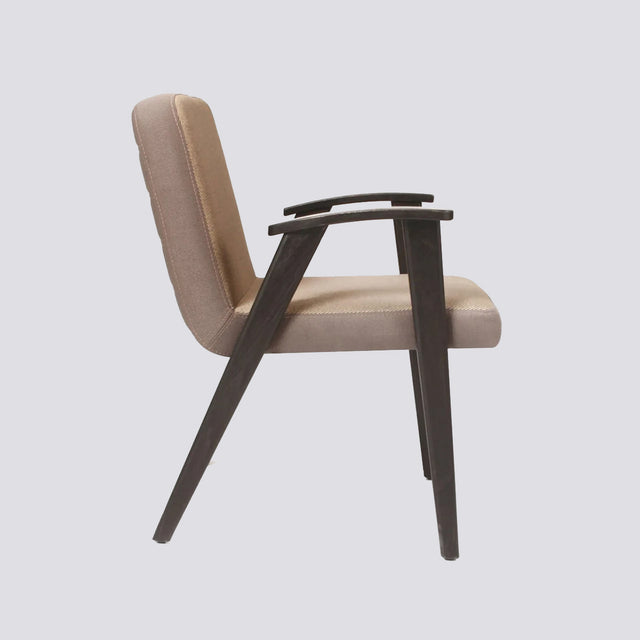 Agod Armrest Chair Transparent Black