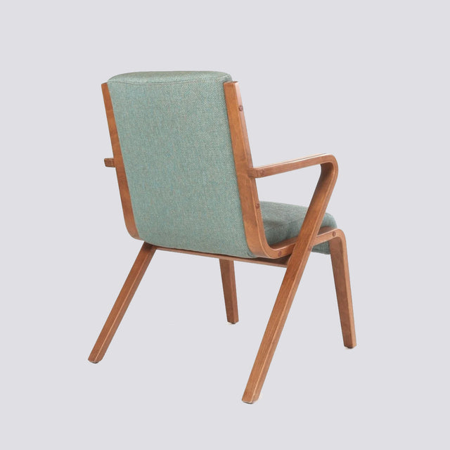 Sofaline Armrest Chair Light Walnut