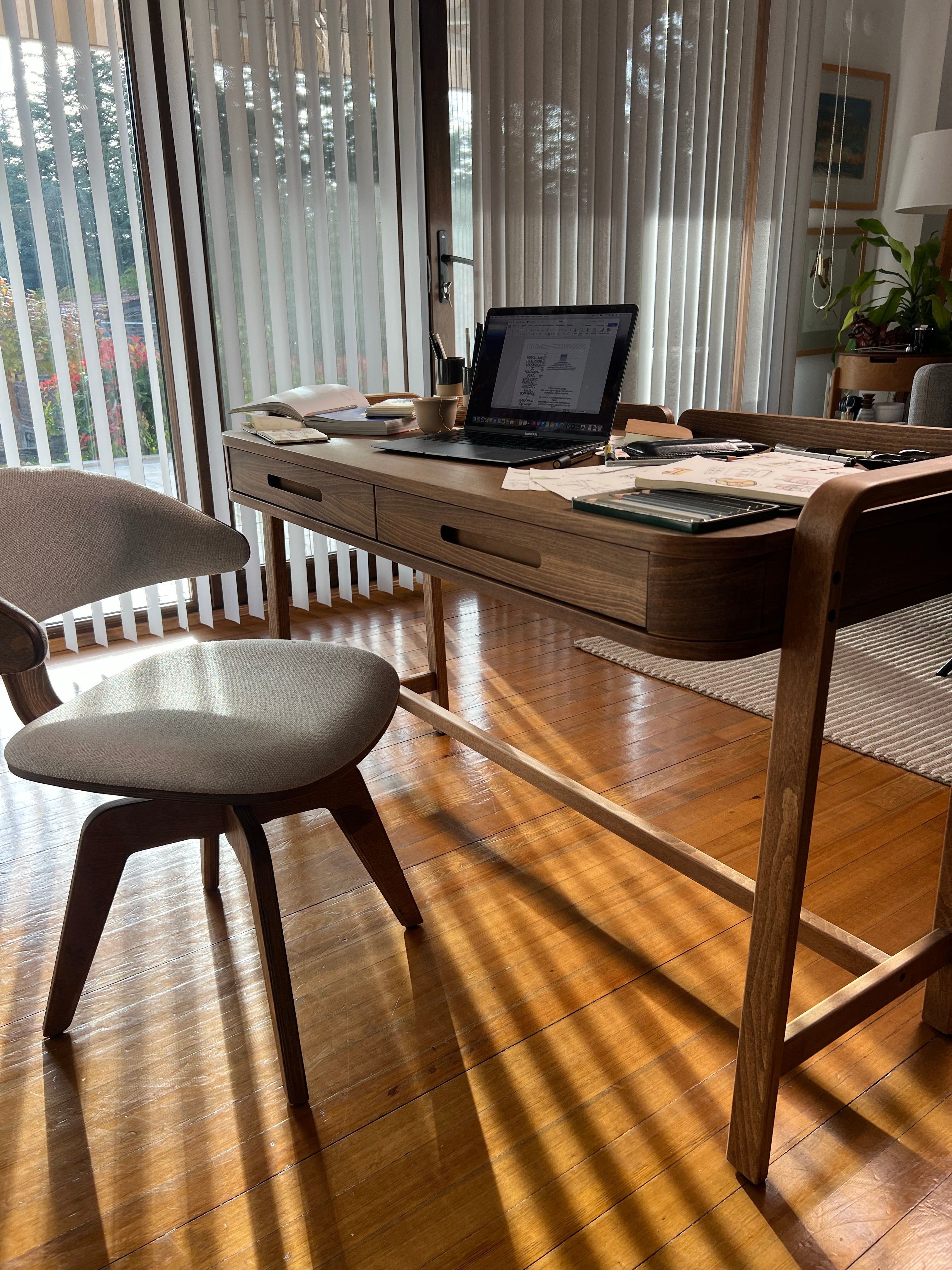 Demce ve Fila Wood Çalışma Seti – KYS Design