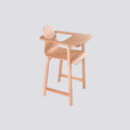 Fuska Wooden High Chair