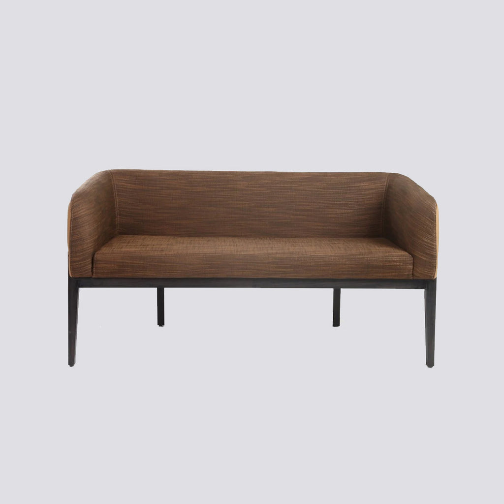 Kenn D 2-Seat Sofa Transparent Black