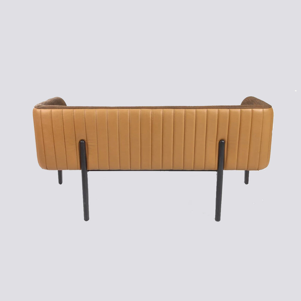 Kenn D 2-Seat Sofa Transparent Black
