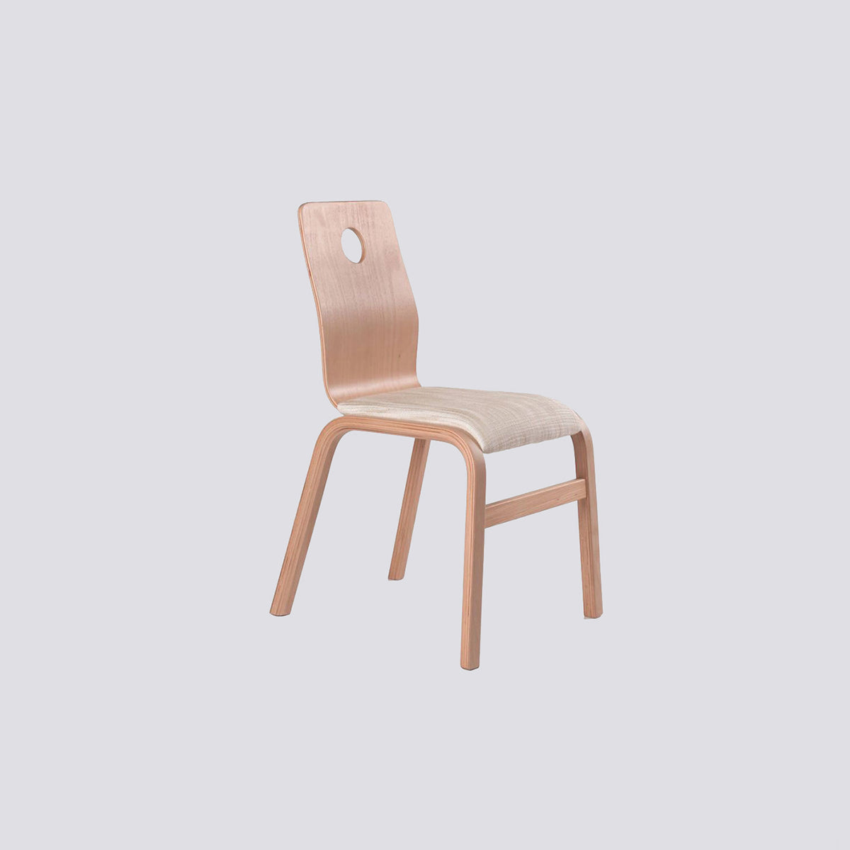 Monoblok Wood Sandalye