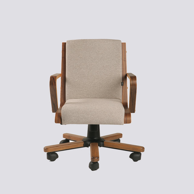 Walnut Sofaline Office Study Chair