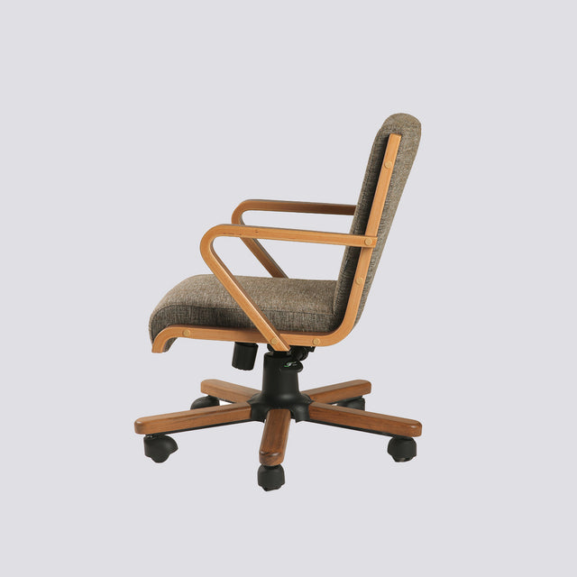 Walnut Sofaline Office Study Chair