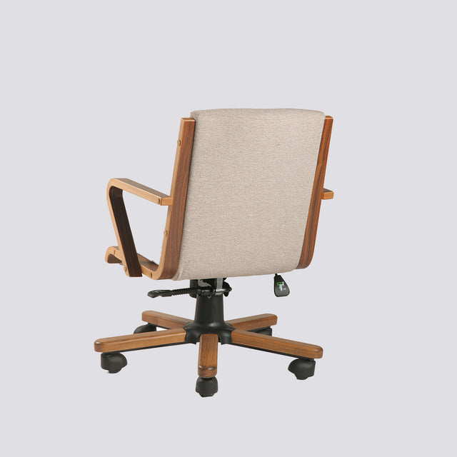 Walnut Sofaline Office Study Chair