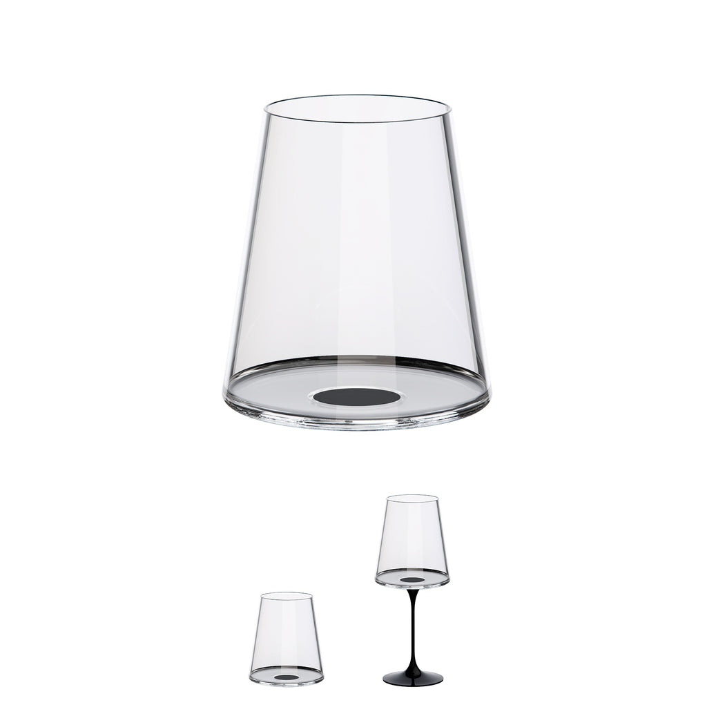 Split Glass Kırmızı Şarap Bardağı