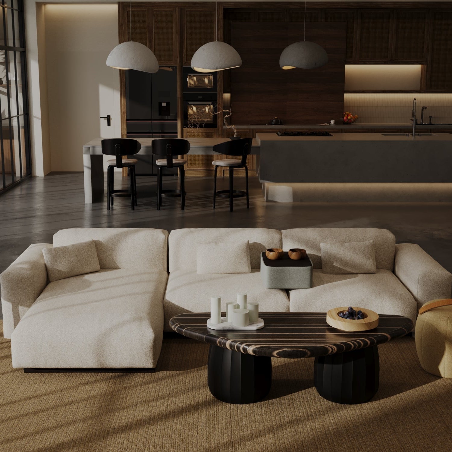 Tierra Triple Daybed Sofa