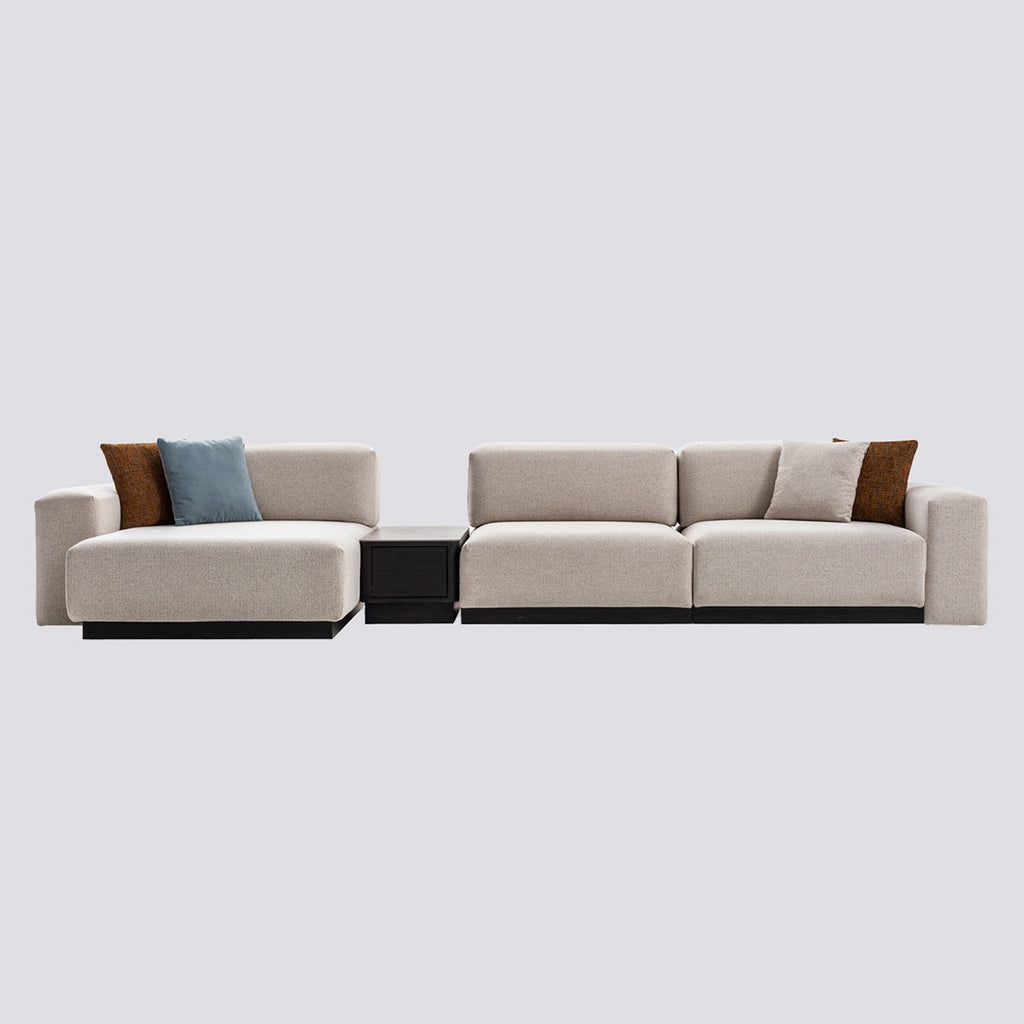 Tierra Üçlü Daybed Koltuk İle Ara Sehpa Modül