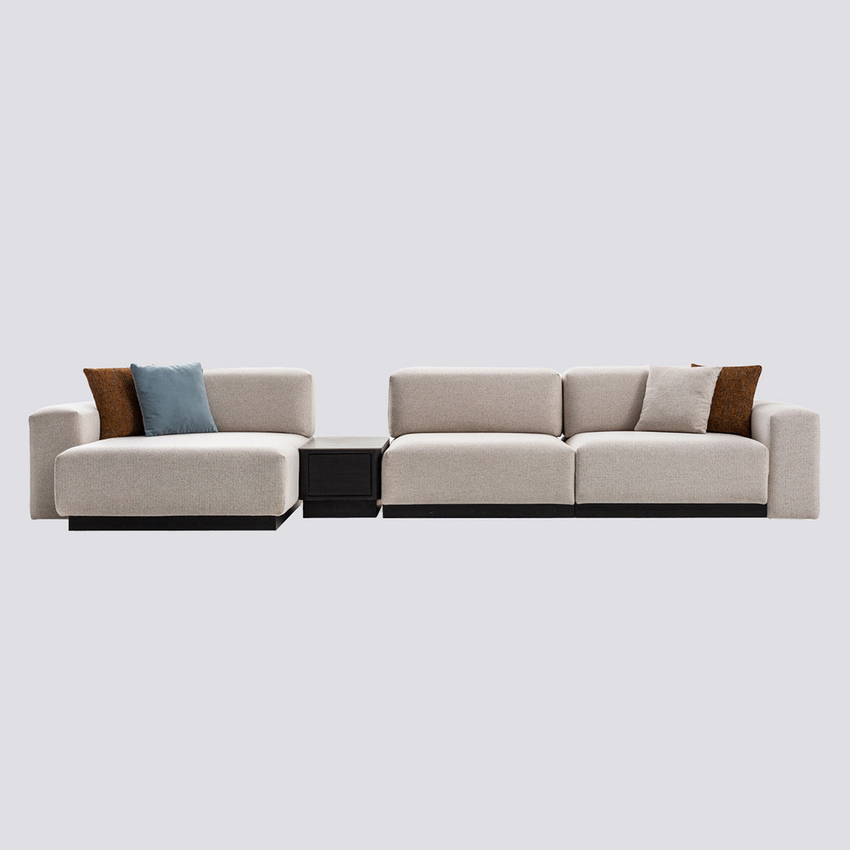 Tierra Üçlü Daybed Koltuk İle Ara Sehpa Modül