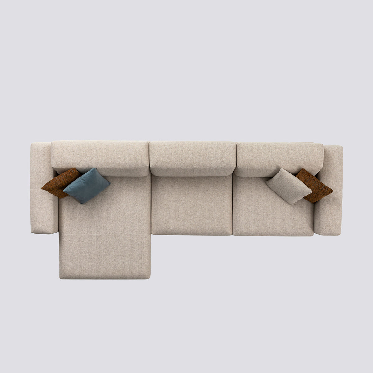 Tierra Three-Seater Right Daybed Sofa