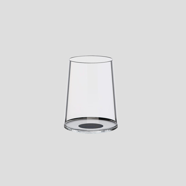 Split Glass - Beyaz Şarap Bardağı - Siyah
