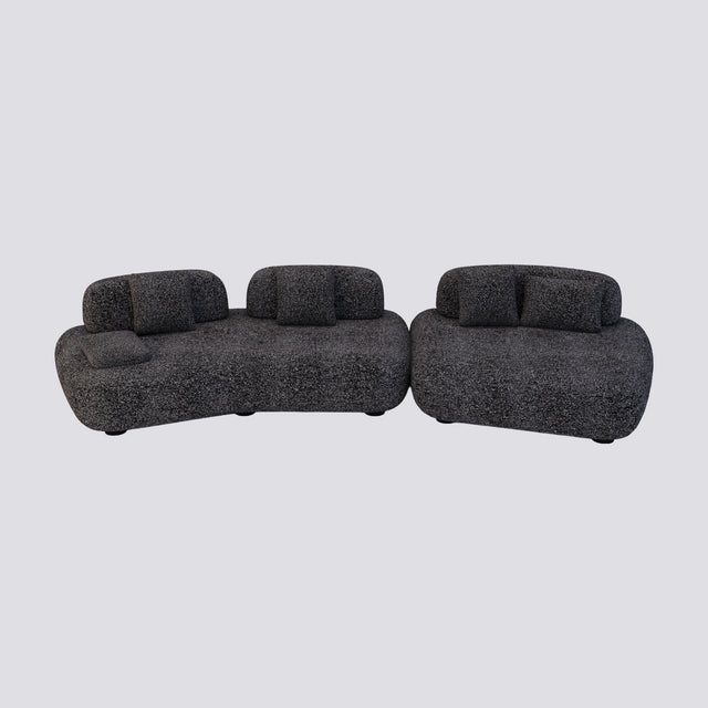 Ruby 3'lü L - Siyah