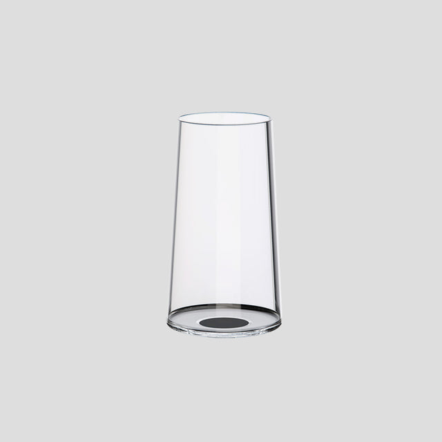 Split Glass - Şampanya Bardağı - Siyah